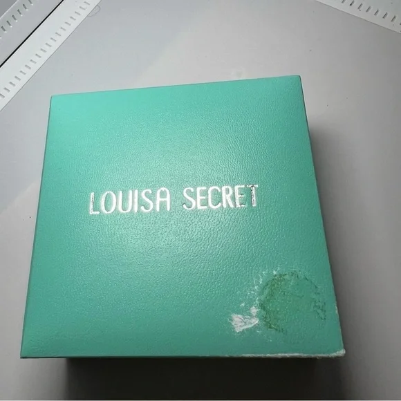 Louisa Secret Double Heart Birthstone Necklace Women Sterling Silver Emerald - Picture 2 of 7